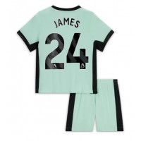 Maglie da calcio Chelsea Reece James #24 Terza Maglia Bambino 2023-24 Manica Corta (+ Pantaloni corti)